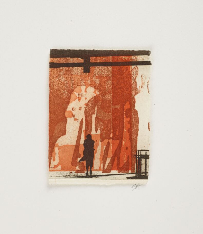 ESCAPE 4 . IMAGE SIZE 10X8CM ETCHING . VARIED EDITION 15 . £195 U/F