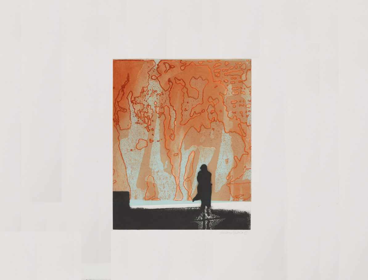 ESCAPE 1 . IMAGE SIZE 35X28CM ETCHING . EDITION 20 . £550 U/F