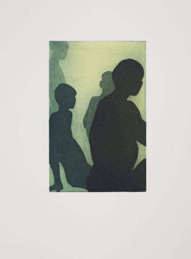 PASSING TIME 2 . IMAGE SIZE 21X13CM ETCHING . EDITION 25 . £285 U/F